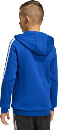 Bluza dla dzieci adidas Tiro 26 League Sweat Full Zip Hoodie niebieska KF9102