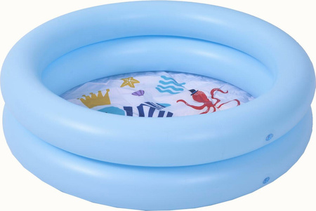 Basen dmuchany dziecięcy 2-pierścieniowy 76x20cm 57157