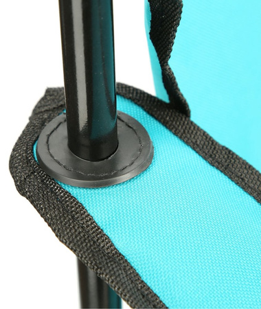 Krzesło turystyczne kempingowe składane Nils Camp NC3044 turkusowy