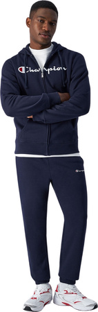 Bluza męska Champion Full Zip Hoodie granatowa 220255 BS501