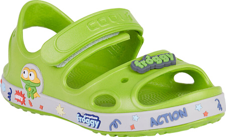 Sandały dla dzieci Coqui Yogi zielone 8861-632-1546A