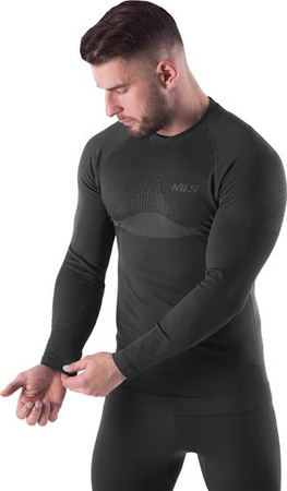 Bielizna termoaktywna męska koszulka Magnus Nils btk0464 czarna rozmiar 2XL/3XL