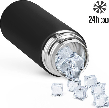 Termos turystyczny ze stali nierdzewnej Nils Camp Nils Camp NC3803 czarny 500 ml