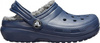Chodaki sandały klapki dla dzieci Crocs Lined Clog granatowe 207009 459