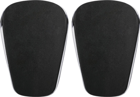 Ochraniacze piłkarskie Proskary Venom Shin Pads czarne 12x8 cm