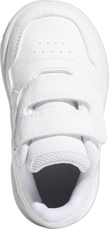 Buty dla dzieci adidas Hoops 3.0 białe GW0442