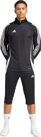 Spodnie męskie adidas Tiro 24 3/4 czarne IJ7671