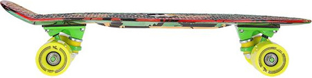 Deskorolka pennyboard fiszka plastikowa Art Reggae Gandzia Signa 56 cm ABEC-7