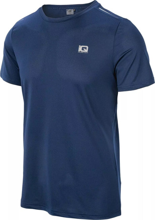 Męska koszulka treningowa z krótkim rękawem IQ Toros medieval blue rozmiar XXL