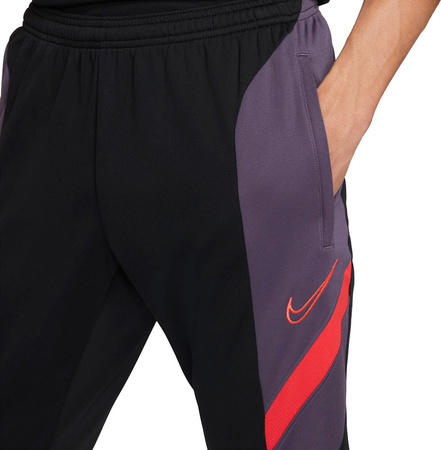 Spodnie męskie Nike Dri-FIT Academy czarno-fioletowe CT2491 014