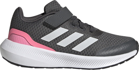 Buty dziecięce adidas RunFalcon 3.0 EL K szaro-różowe HP5873