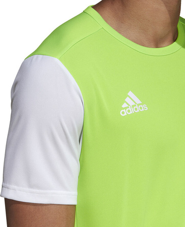Koszulka dla dzieci adidas Estro 19 Jersey JUNIOR limonkowa GH1663