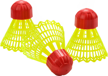 Zestaw do speed badmintona Meteor 2 rakietki aluminiowe, 3 lotki 16839