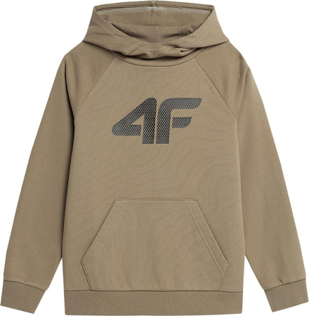 Bluza dla chłopca 4F beżowa 4FJSS23TSWSM220 83S