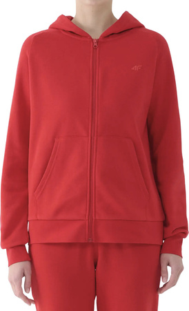 Bluza damska 4F F1763 czerwona 4FWMM00TSWSF1763 062S
