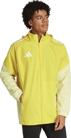 Kurtka męska adidas Tiro 25 Competition All-Weather żółta JI8958