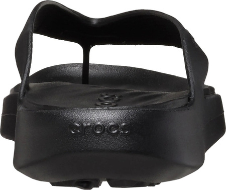 Japonki klapki damskie Crocs Getaway Flip czarne 209589 001