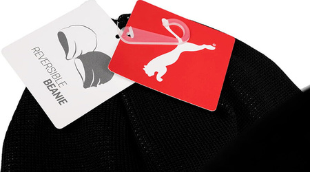 Czapka Puma LIGA Reversible Beanie dwustronna czarno-biała 22357 03