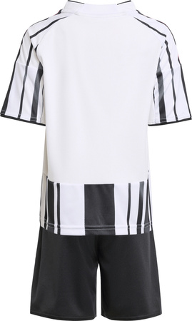 Zestaw dzięciecy komplet sportowy koszulka spodenki adidas Juventus 25/26 Home biało-czarny JN5220