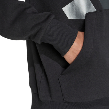 Bluza męska adidas Holiday 3S Hoodie czarna JM1698