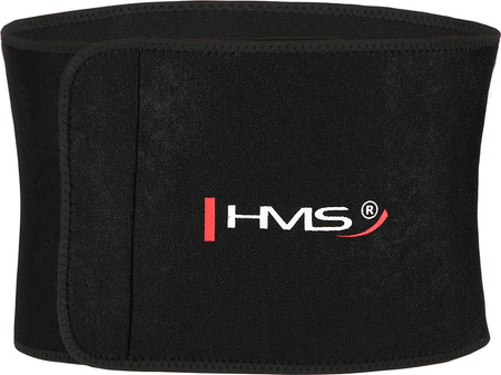 Pas wyszczuplający neoprenowy czarny HMS BR163 
