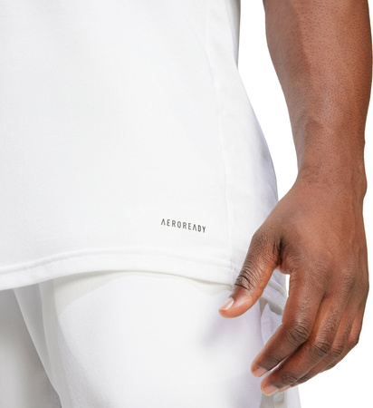 Koszulka męska adidas Squadra 25 Polo biała JY3419