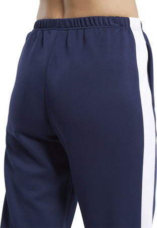 Spodnie damskie Reebok Te Linear Logo granatowe FU2252