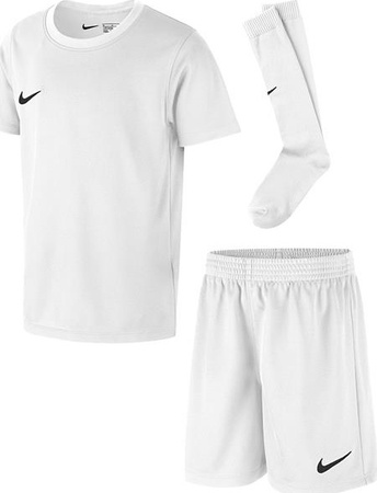 Komplet sportowy dla dzieci Nike DRY Park Kit Set biały CD2244 100
