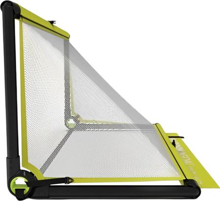 Bramka do piłki nożnej Bazooka 120x75 żółta 06203