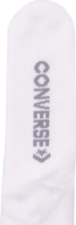 Skarpety Converse 2 pak białe E744W