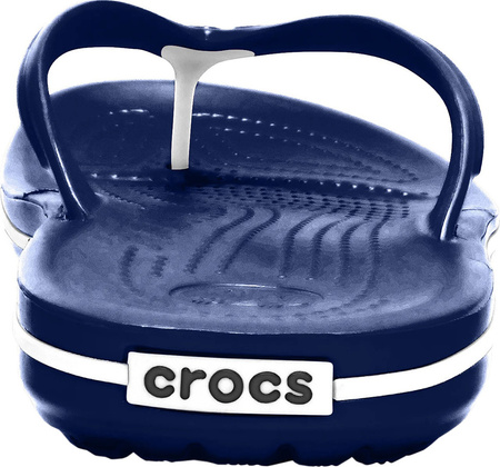 Klapki damskie Crocs Crocband Flip granatowe 11033 410