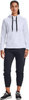 Bluza damska Under Armour Rival Fleece HB Hoodie biała 1356317 100