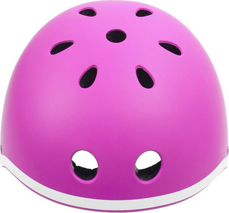 Kask rolki hulajnogę deskorolkę rowerowy dziecięcy SMJ sport F501 różowy