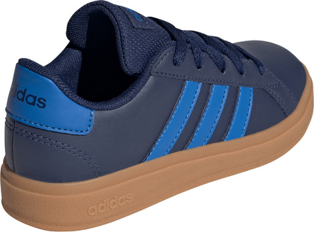 Buty dziecięce adidas Grand Court Lifestyle Tennis Lace-Up granatowe JS4344