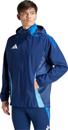 Kurtka męska adidas Tiro 24 Competition All-Weather niebieska IR9520