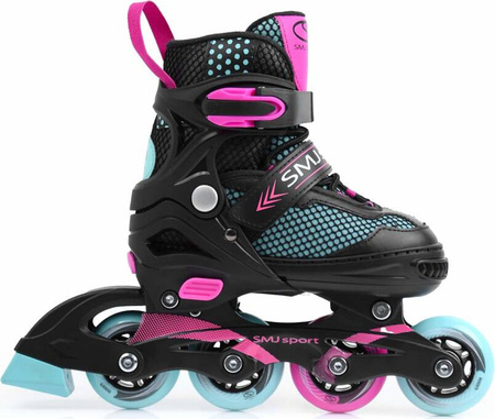 3w1 łyżwy rolki wrotki regulowane SMJ sport BS-616TP