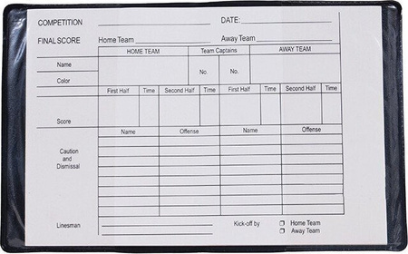 Kartki sędziowskie z notatnikiem VRC-220