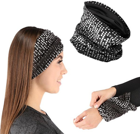 Komin odblaskowy chusta bandana wielofunkcyjna Nils okn0477