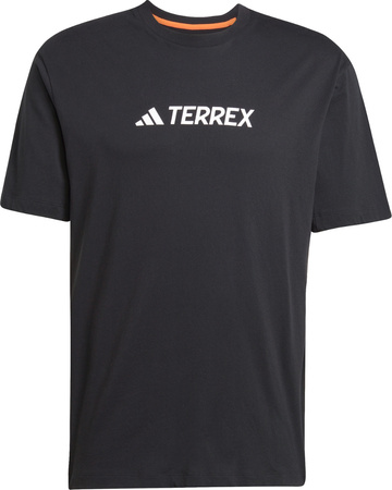 Koszulka męska adidas Terrex Classic Logo czarna JF9143