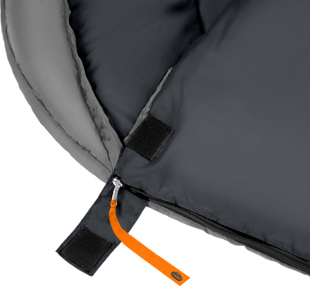 NC2008 ANTRACYT-POMARAŃCZ ŚPIWÓR ROZM. L NILS CAMP