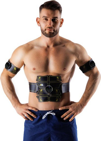Elektrostymulator mięśni brzucha HMS Abs master pro super