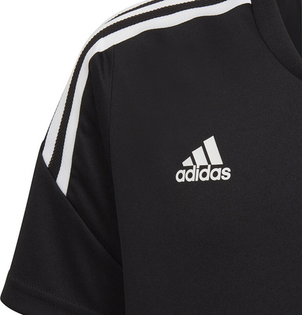 Koszulka dla dzieci adidas Condivo 22 Jersey czarno-biała HA6278