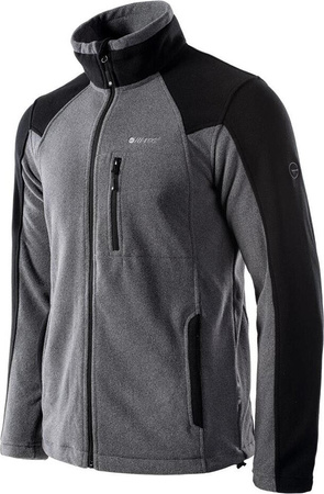 Męski polar ciepły 280g/m2 bluza polarowa Hi-Tec Monar rozmiar XXXL