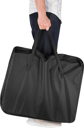 Szafka turystyczna kempingowa z blatem Nils Camp NC3036 składana czarna 105x62x48cm