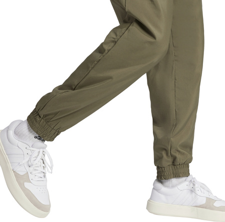 Spodnie męskie adidas Essentials Small Logo Stanford zielone JF1102