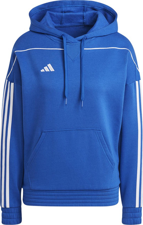 Bluza damska adidas Tiro 23 League Sweat Hoodie niebieska IC7851