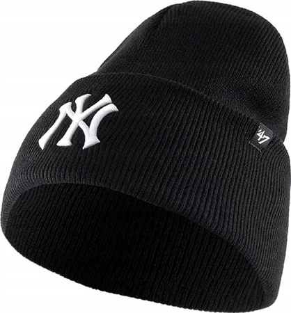 Czapka zimowa beanie New York Yankees czarna B-HYMKR17ACE-BKA
