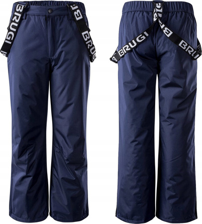 Spodnie narciarskie dziecięce Brugi 1AJ3 niebieskie r 38 (146-152cm)