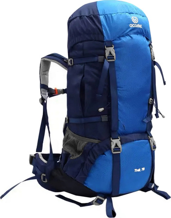 Plecak turystyczny Acome Trek 70L niebieski