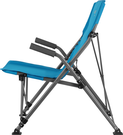 Krzesło fotel turystyczne plażowe składane Nils Camp NC3704 niebieskie